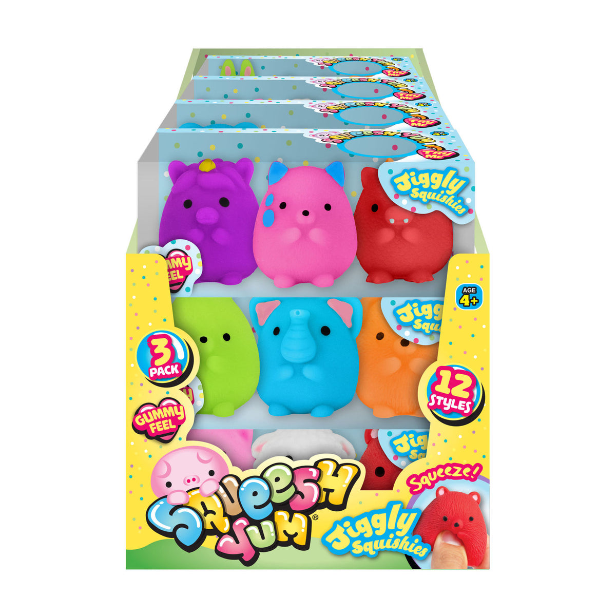 Squeesh Yum Jiggly Buddy – 3 Pack