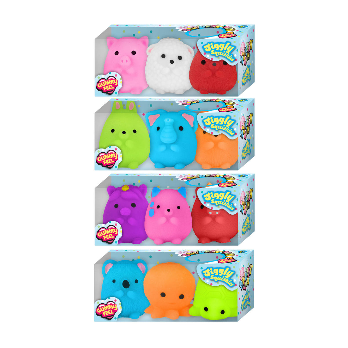Squeesh Yum Jiggly Buddy – 3 Pack