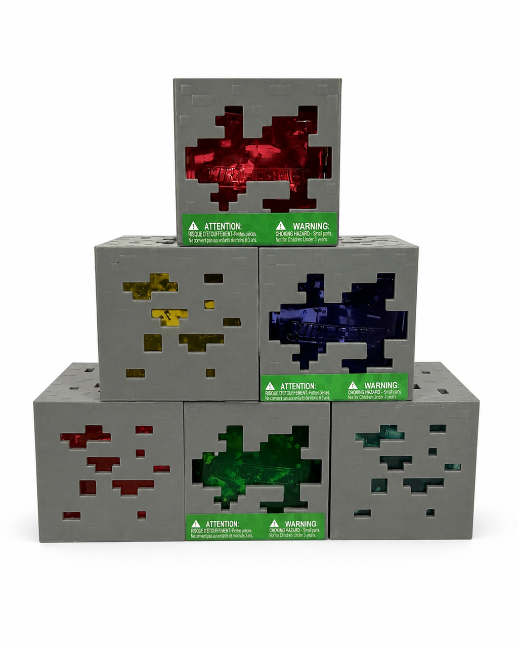Minecraft Squishy Cubes – Collectible Sensory Toy