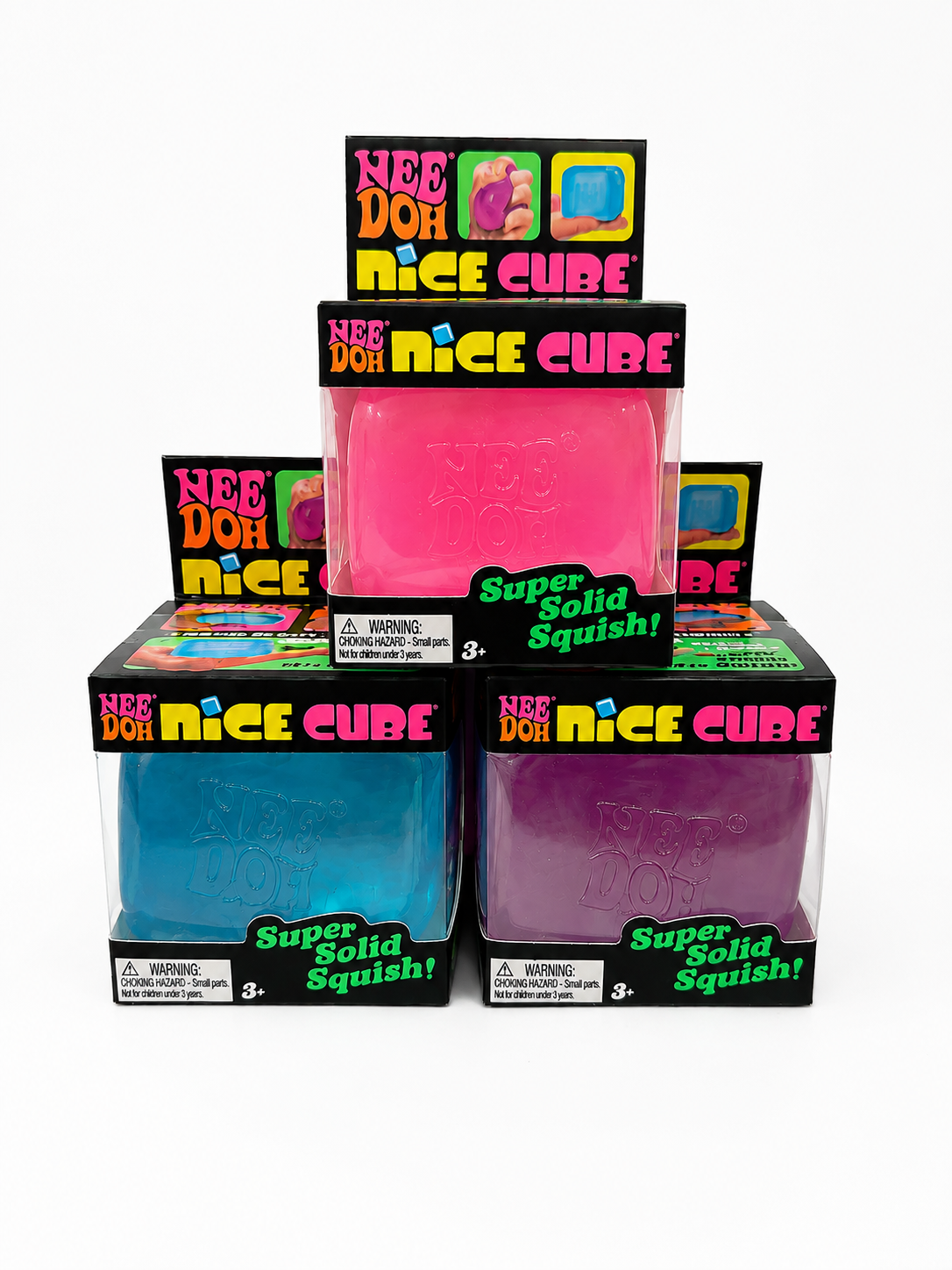 NeeDoh Nice Cube- Super Solid Squish