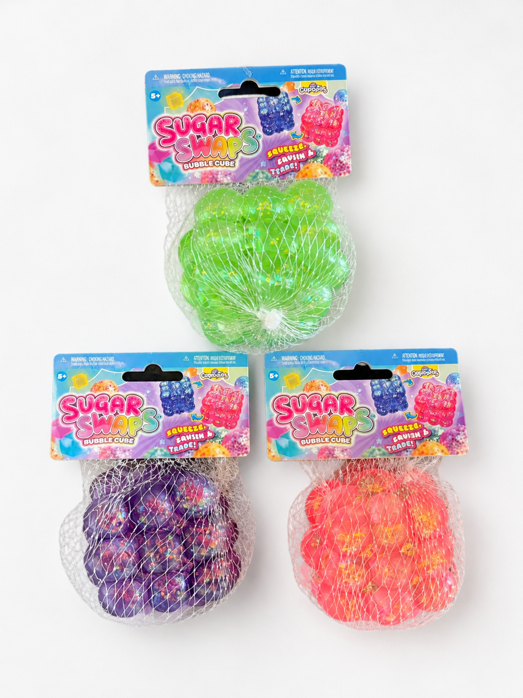 Bubble Cube – Sugar Swap Squishy Sensory Toy