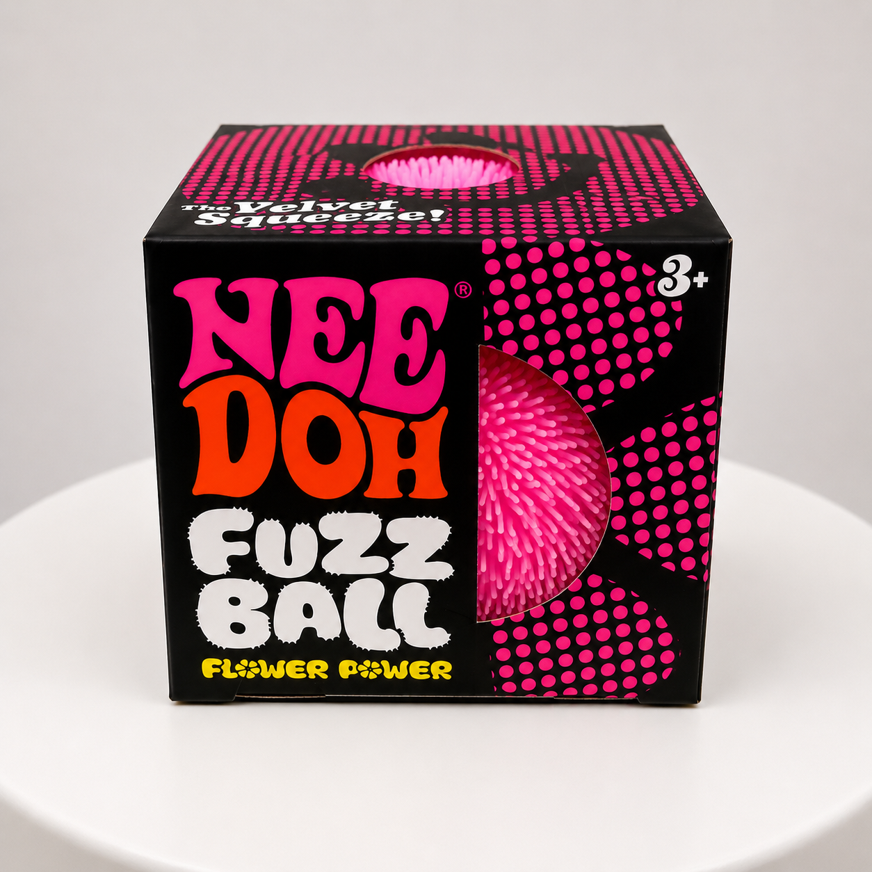 Needoh Fuzz Ball- Flower Power