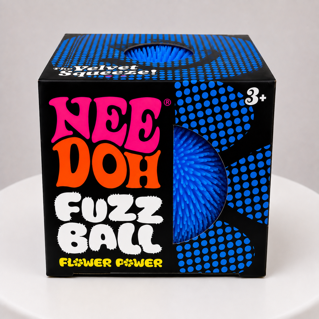 Needoh Fuzz Ball- Flower Power