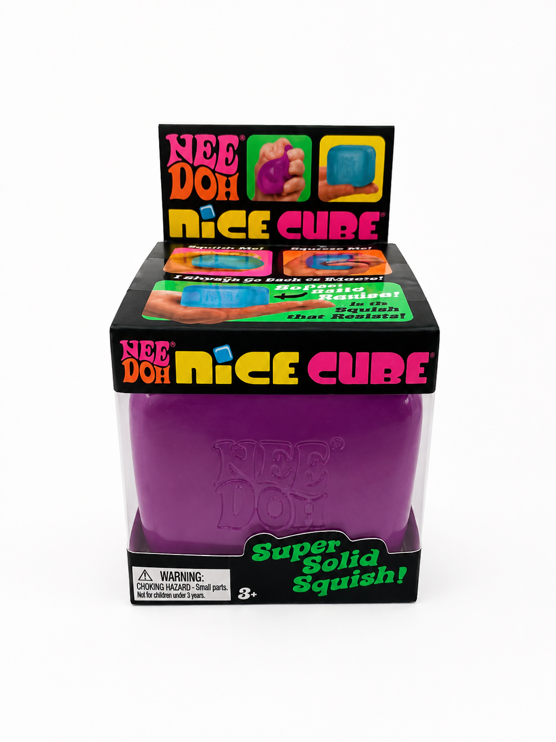 NeeDoh Nice Cube- Super Solid Squish
