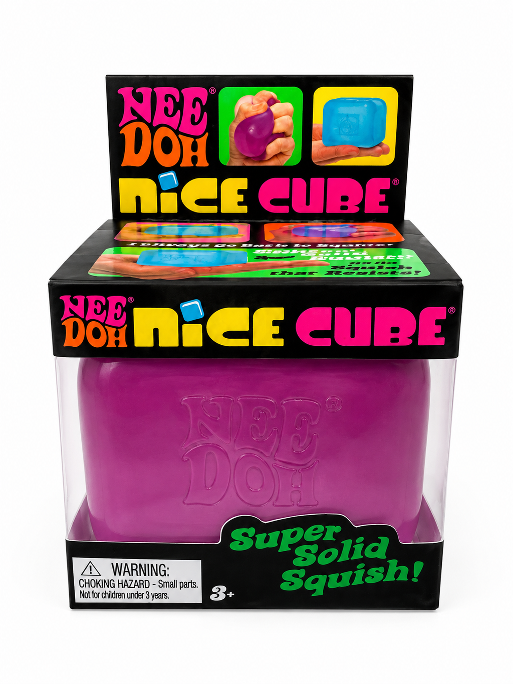 NeeDoh Nice Cube- Super Solid Squish