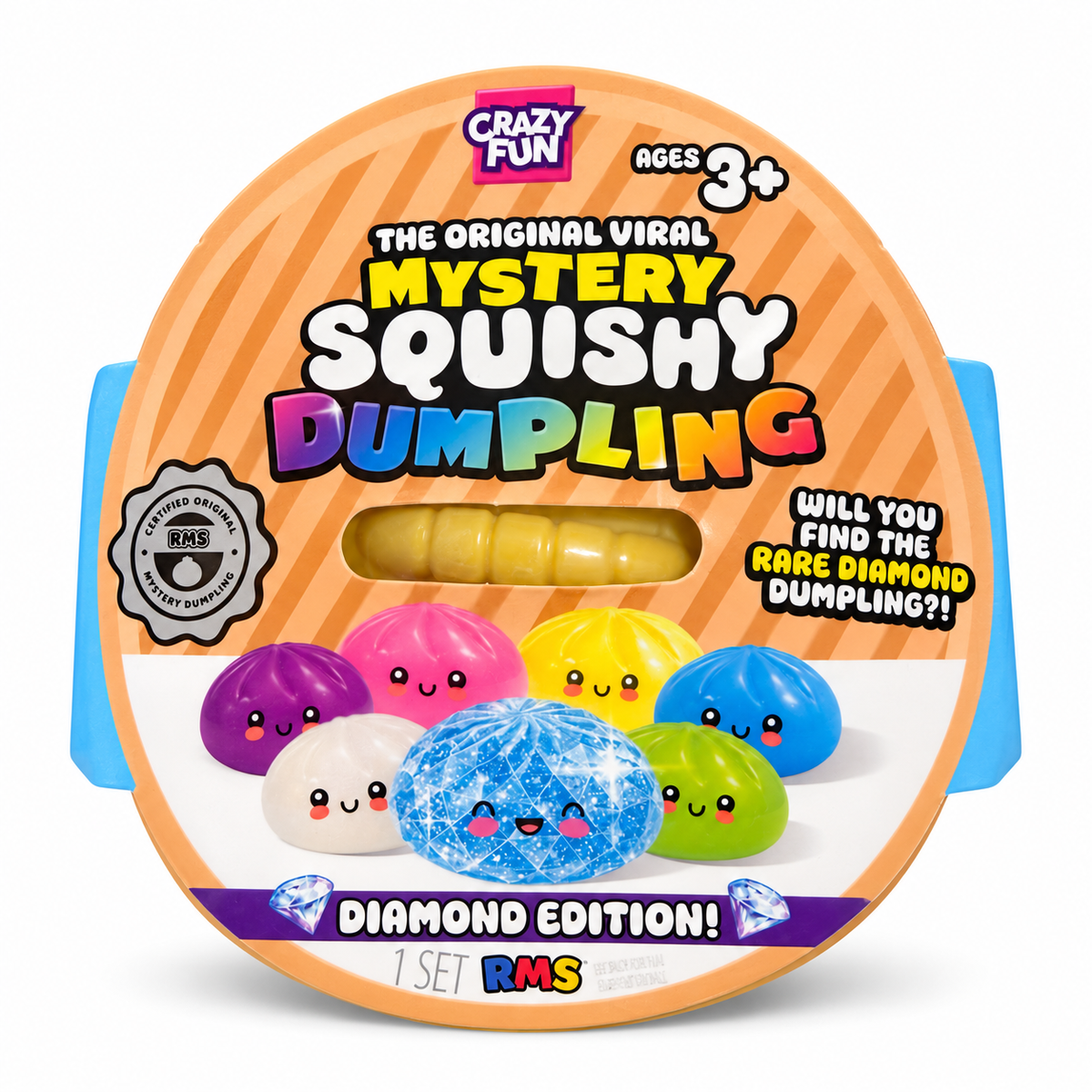 Mystery Squishy Dumpling – Diamond Edition