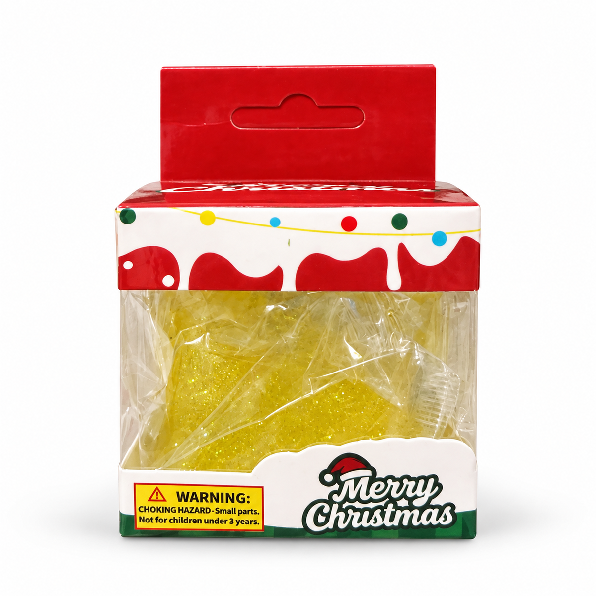 Christmas Squishy Cube – Yellow