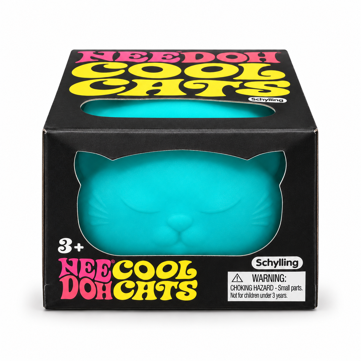 NeeDoh Cool Cat Squishy – Blue