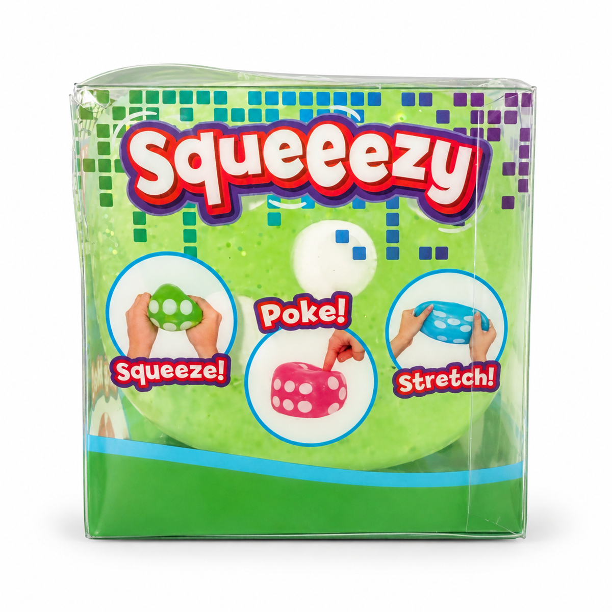 Squeeezy Squishy Dice – Green
