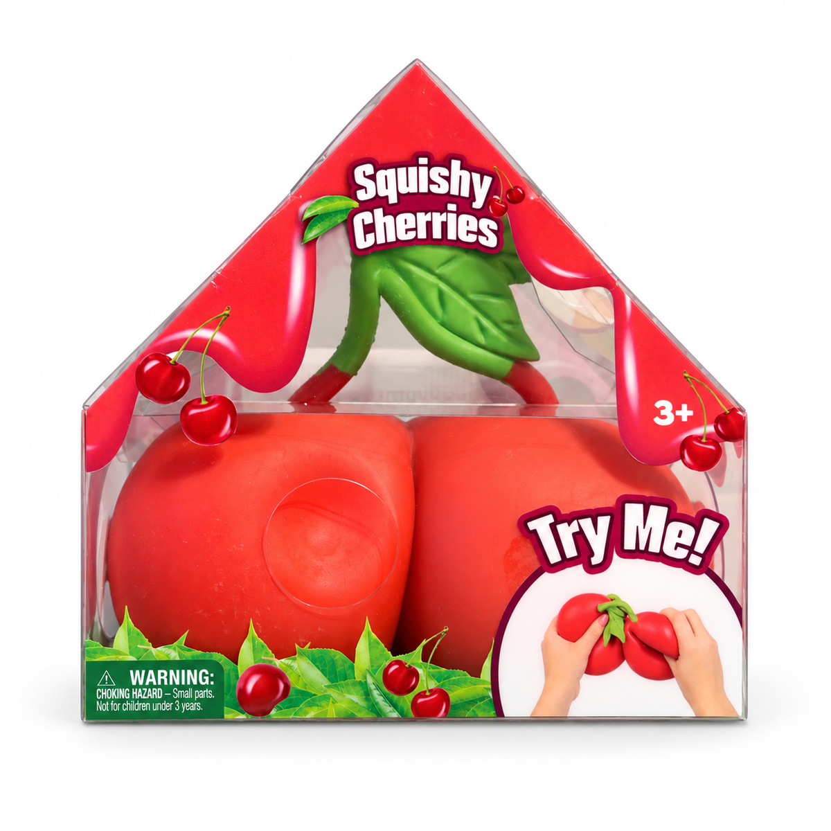 Squishy Cherries Sensory Toy