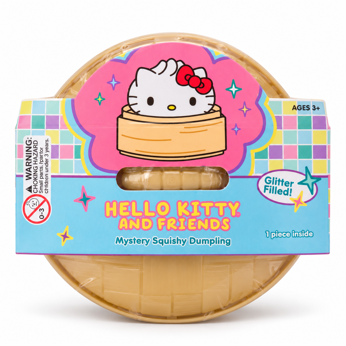 Hello Kitty and Friends Glitter Mystery Squishy Dumpling