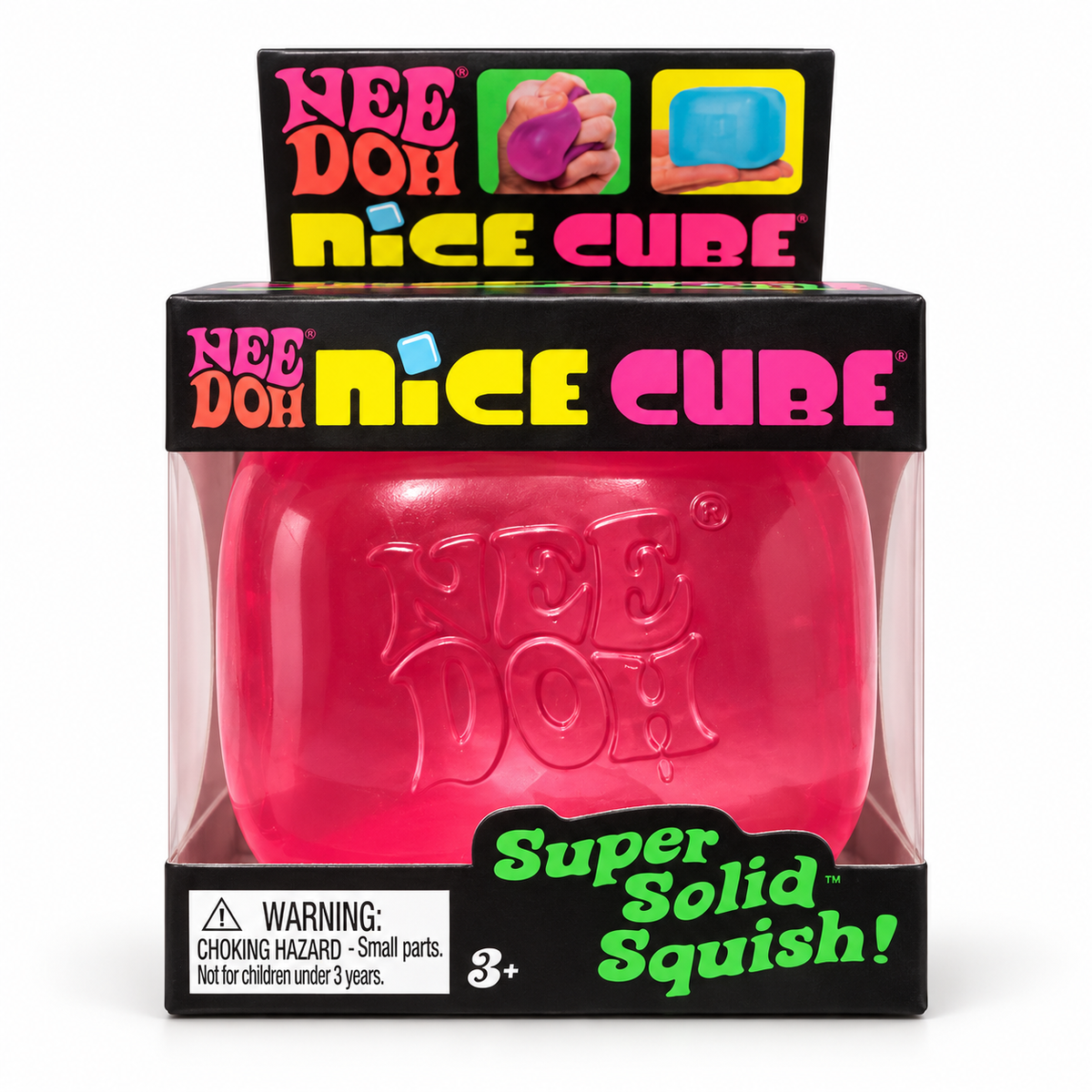 NeeDoh Nice Cube – Pink