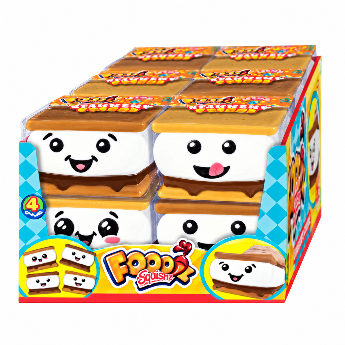 JA-RU S’mores Squishy Toy — PREORDER